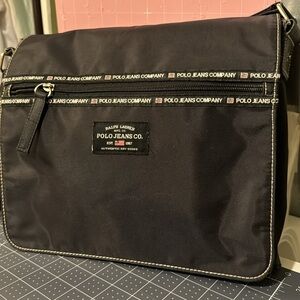 Polo Jeans Co. black shoulder bag